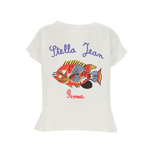Biała bluzka dziewczęca Stella Jean 