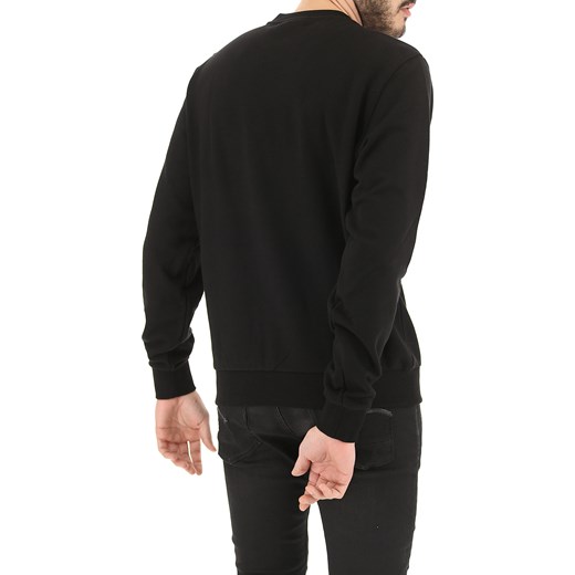 Calvin Klein Bluza dla Mężczyzn Na Wyprzedaży w Dziale Outlet, czarny, Bawełna, 2019, M XXL