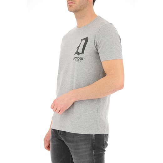 T-shirt męski Dondup z krótkim rękawem 