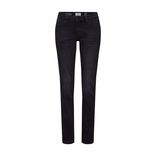 Q/s Designed By jeansy damskie czarne na wiosnę 