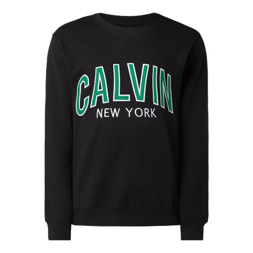 Bluza z wyhaftowanym logo Calvin Klein  XL Peek&Cloppenburg 