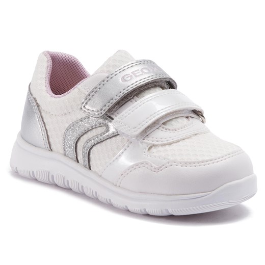 Buty sportowe dziecięce białe Geox na rzepy 
