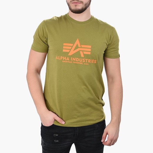 Alpha Industries t-shirt męski z krótkimi rękawami 