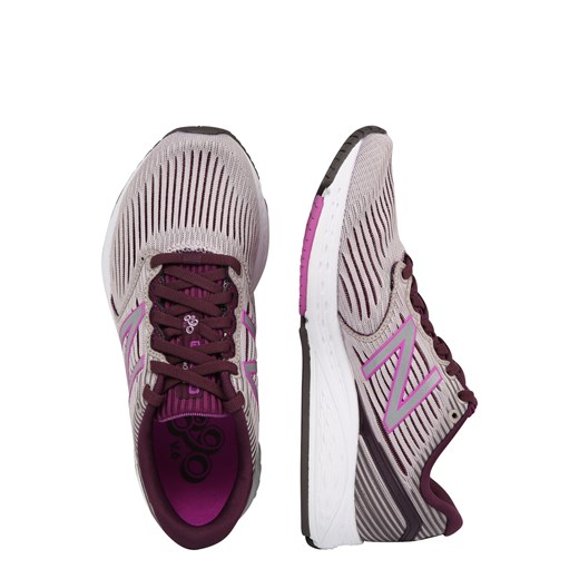 Buty sportowe damskie New Balance dla biegaczy płaskie różowe 