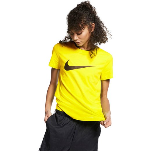 Nike bluzka sportowa żółta 