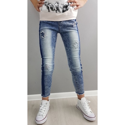 STAR LOOK  FENOMENALNE JEANSY SLIM TREGINSY 8 (122/128)