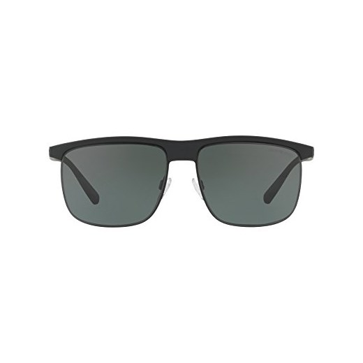 Emporio Armani połowa obręczy okulary przeciwsłoneczne w kolorze czarnym Zielony ea4108 504271 60 -  60  Ray-Ban sprawdź dostępne rozmiary okazja Amazon 