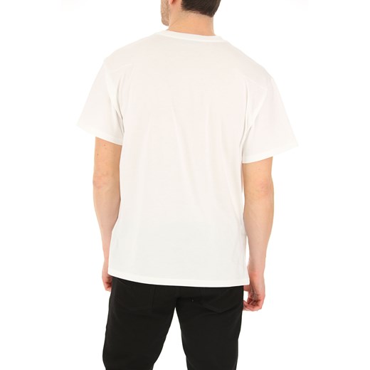T-shirt męski Christian Dior z krótkim rękawem biały 