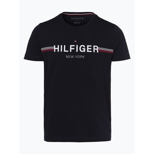 T-shirt męski Tommy Hilfiger z krótkimi rękawami z napisem 