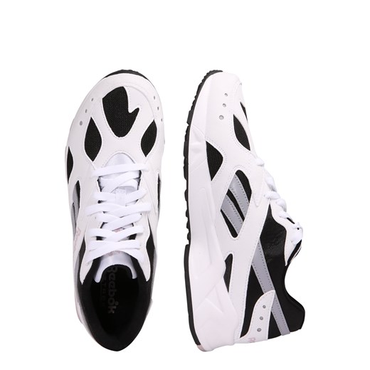 Buty sportowe damskie Reebok Classic sznurowane białe bez wzorów płaskie 