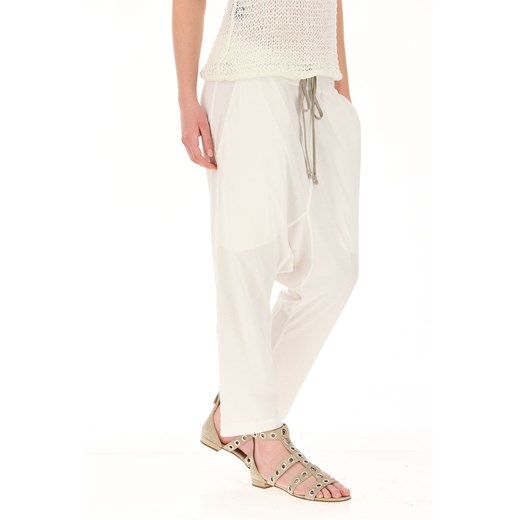 Drkshdw Spodnie dla Kobiet, mleczny biały, Bawełna, 2019, 40 M
