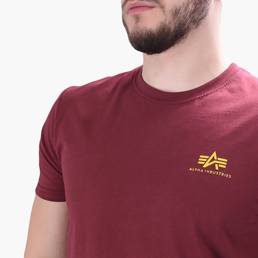 T-shirt męski Alpha Industries letni z krótkim rękawem 