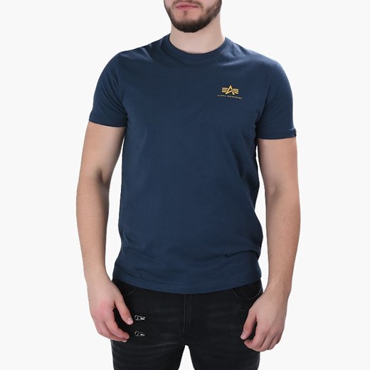 T-shirt męski Alpha Industries z bawełny z krótkimi rękawami 