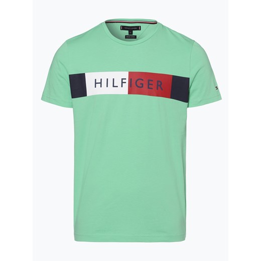 T-shirt męski Tommy Hilfiger z krótkimi rękawami z jerseyu 