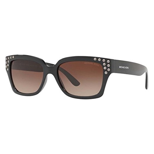 Michael Kors damskie okulary przeciwsłoneczne banff 300913, Black/smokegr adient, 55