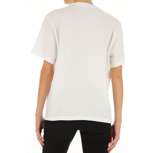 Stella McCartney Koszulka dla Kobiet, biały, Bawełna, 2021, 38 44