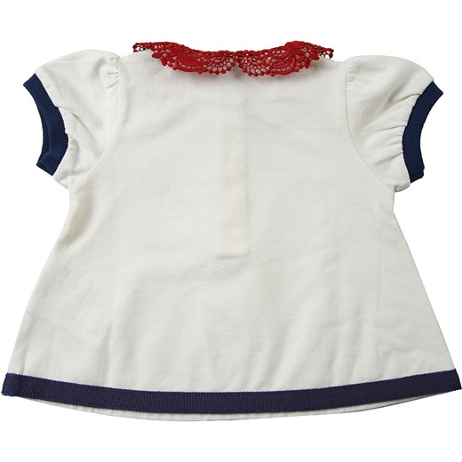Odzież dla niemowląt biała Moncler dla dziewczynki 