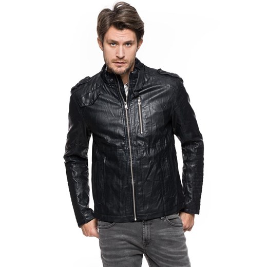 TOM TAILOR LEATHER LOOK BIKER JACKET 3721883.00.12 COL. 2578 SSN 5040  Tom Tailor XL promocja YouNeedit.pl 