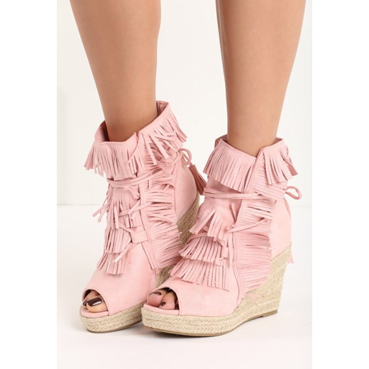 Różowe Sneakersy Sheev