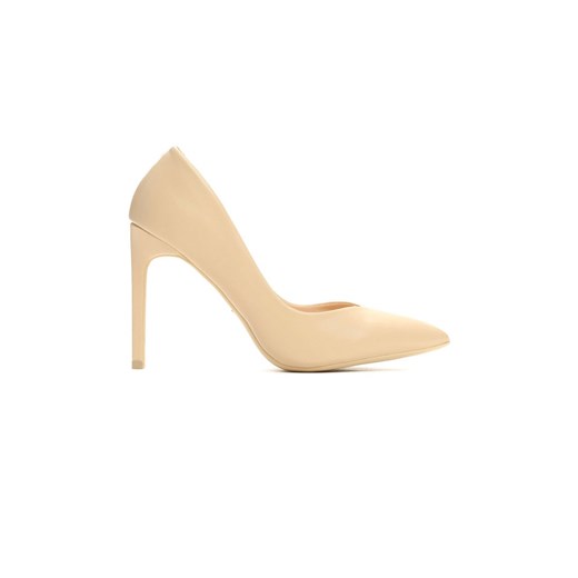 Beżowe Szpilki Perfect Denying