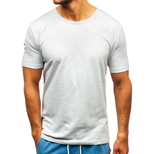 T-shirt męski bez nadruku multikolor 3 Pack Denley 798081-3p  Denley XL promocyjna cena  