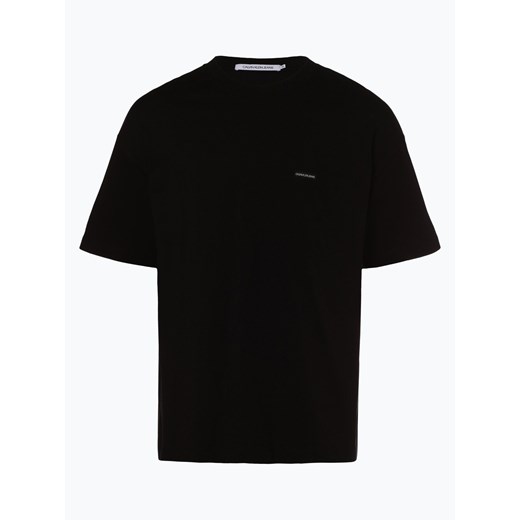 Calvin Klein Jeans - T-shirt męski, czarny  Calvin Klein XL vangraaf