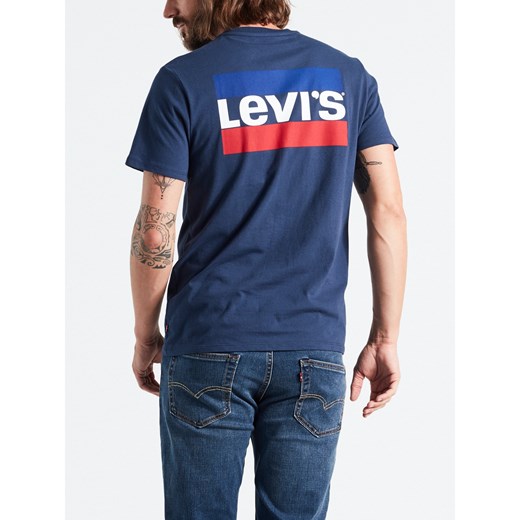 Levi's t-shirt męski letni z krótkimi rękawami 