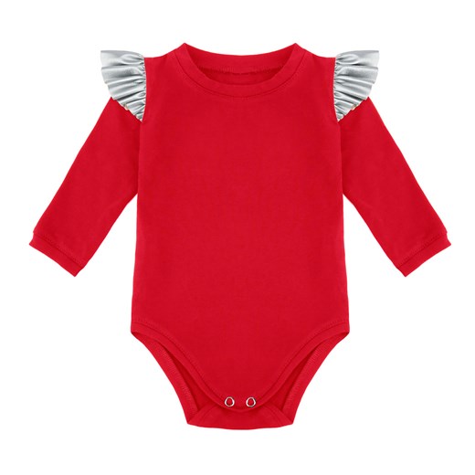 Elefunt odzież dla niemowląt czerwona dla dziewczynki 