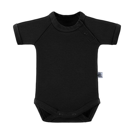 Odzież dla niemowląt czarna Tuszyte bawełniana bez wzorów chłopięca 