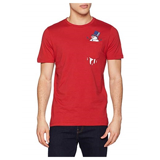T-shirt męski Jack & Jones bez wzorów z krótkim rękawem młodzieżowy 