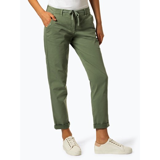 Zielone spodnie damskie Brax 