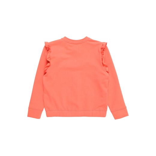 Sanetta Kidswear bluza dziewczęca pomarańczowy z bawełny 