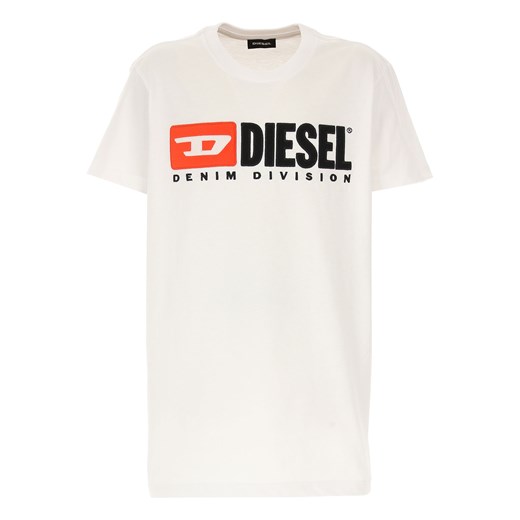 Diesel Koszulka Dziecięca dla Chłopców Na Wyprzedaży, biały, Bawełna, 2019, 4Y 8Y