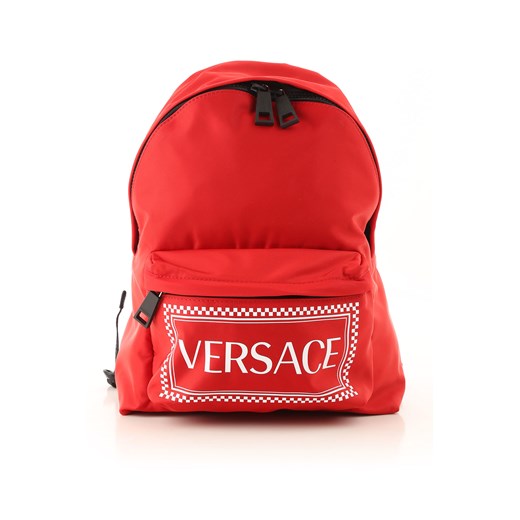 Plecak czerwony Versace 