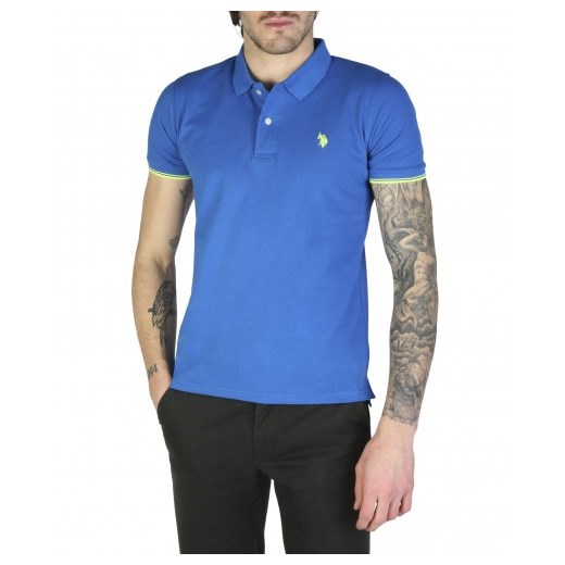 T-shirt męski U.S Polo Assn. niebieski 