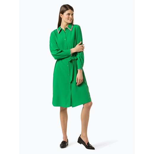 Essentiel Antwerp - Sukienka damska, zielony Essentiel  42 vangraaf