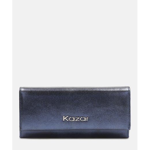 Niebieski portfel damski Kazar 