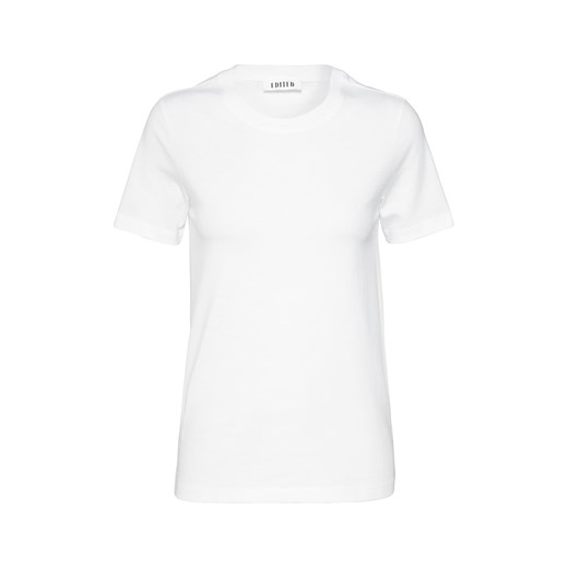 Bluzka damska biała Edited z krótkimi rękawami bawełniana 