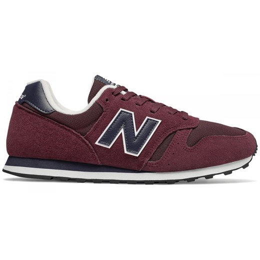 New Balance buty sportowe męskie wiązane czerwone 