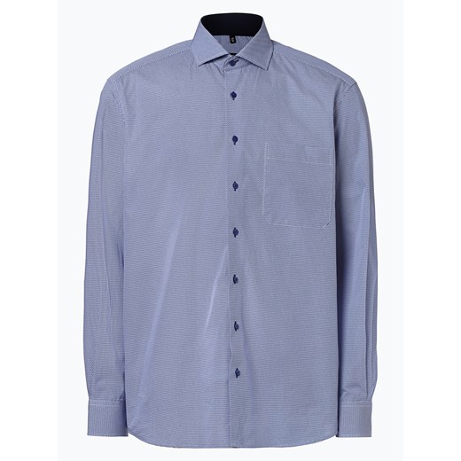 Eterna Comfort Fit - Koszula męska łatwa w prasowaniu, niebieski Eterna  40 vangraaf