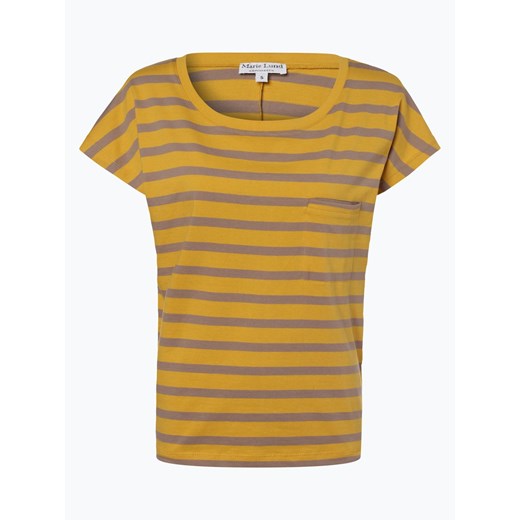 Marie Lund - T-shirt damski, żółty  Marie Lund XXL vangraaf