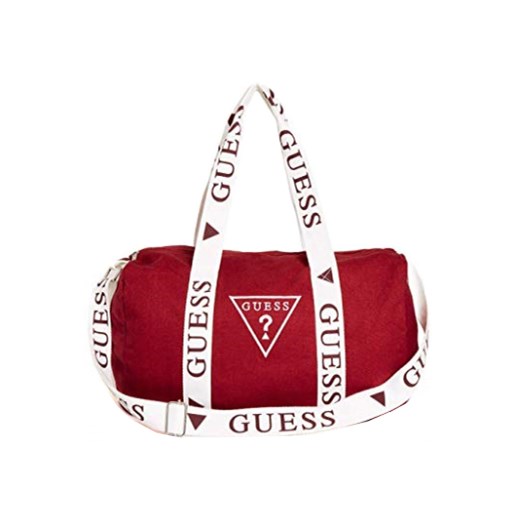 Guess Torba sportowa damska Factor y damskiej Logo Duffle Bag Red, BEZPŁATNY ODBIÓR: WROCŁAW! Guess   Mall