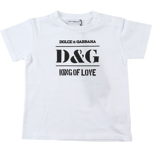 Odzież dla niemowląt biała Dolce & Gabbana 