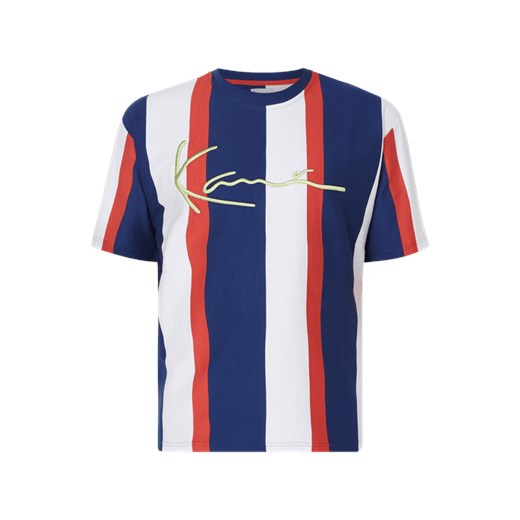 T-shirt męski Karl Kani na wiosnę z krótkim rękawem z jerseyu 