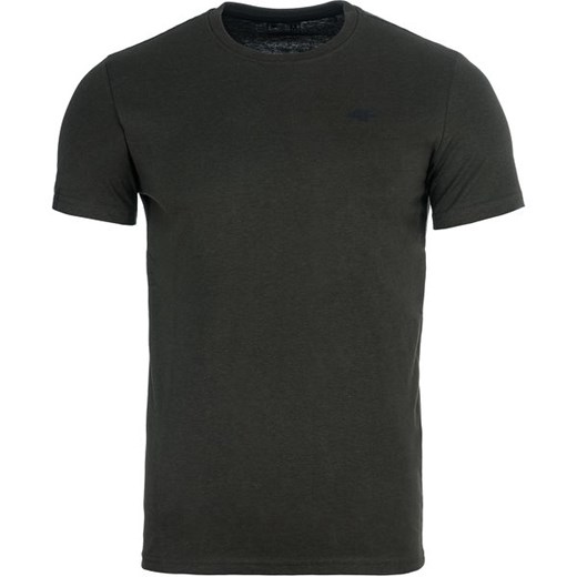 Koszulka sportowa czarna 4F bez wzorów 
