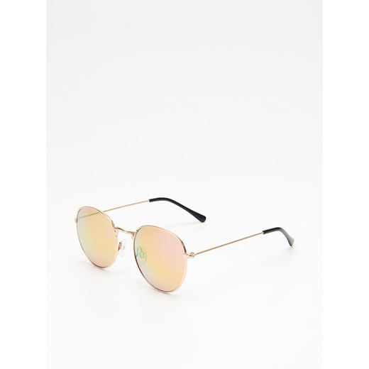 Cropp - Okulary przeciwsłoneczne - Różowy  Cropp One Size 