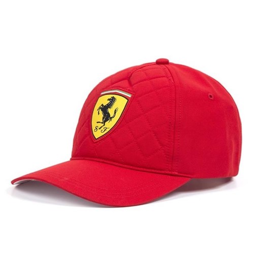 Czapka z daszkiem męska Scuderia Ferrari F1 z haftami 