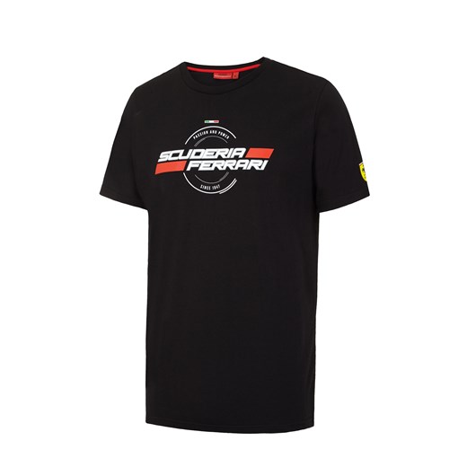 T-shirt męski Scuderia Ferrari F1 z krótkimi rękawami 