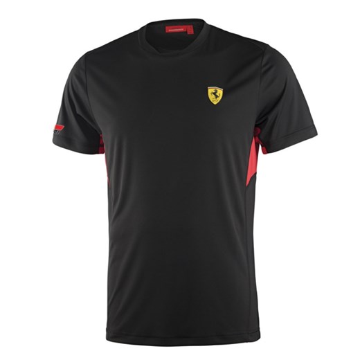 T-shirt męski Scuderia Ferrari F1 z krótkim rękawem na lato casual bez wzorów 