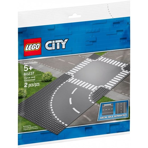 Klocki Lego City Zakręt i skrzyżowanie
